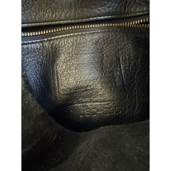 Vintage Coach Daypack 9960, Black Leather with Hangtag Backpack - Picture 13 of 13